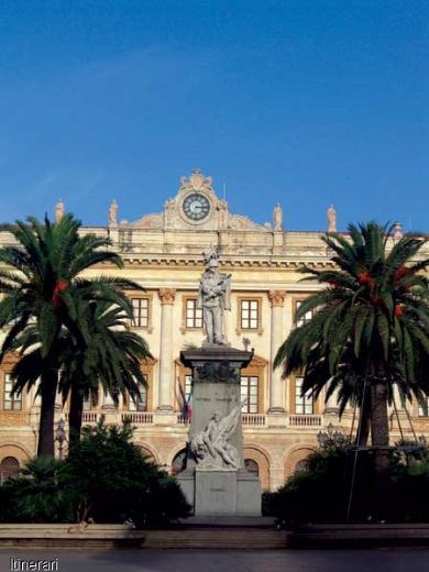 Piazza Unità d'Italia a Sassari