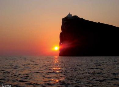 tramonto su Capo Caccia